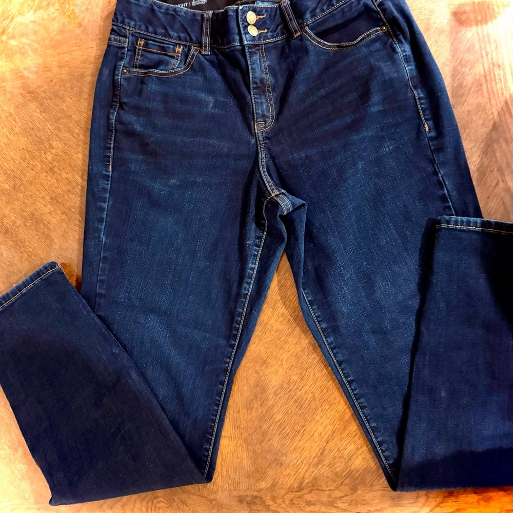Lane Bryant Indigo Straight Leg Jeans